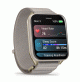 Venu X1 - GPS - Soft Gold with Titanium Caseback and French Grey Nylon Band - 010-02980-09 - Garmin 